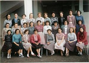 COLLEGE MODERNE DE JEUNES FILLES 1952 4 EME COMMERCIALE